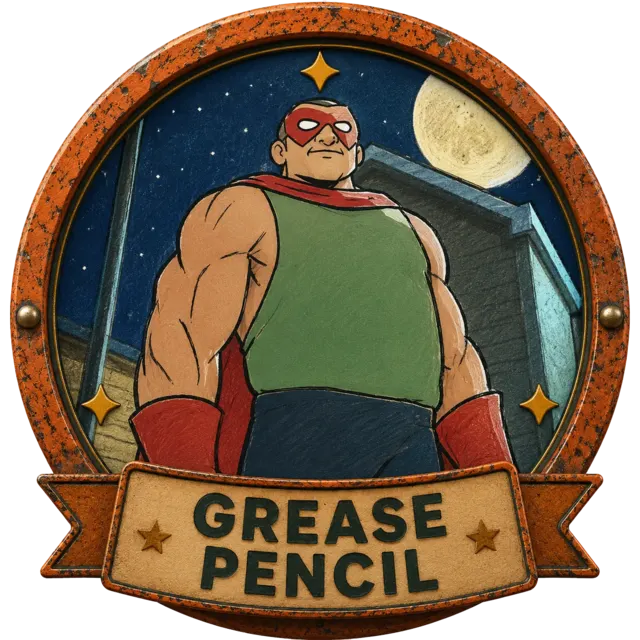 Badge Storyboard & Grease Pencil