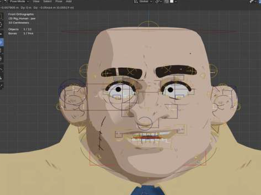 Projet du parcours Blender360 : La Création d’un personnage 3D de A à Z