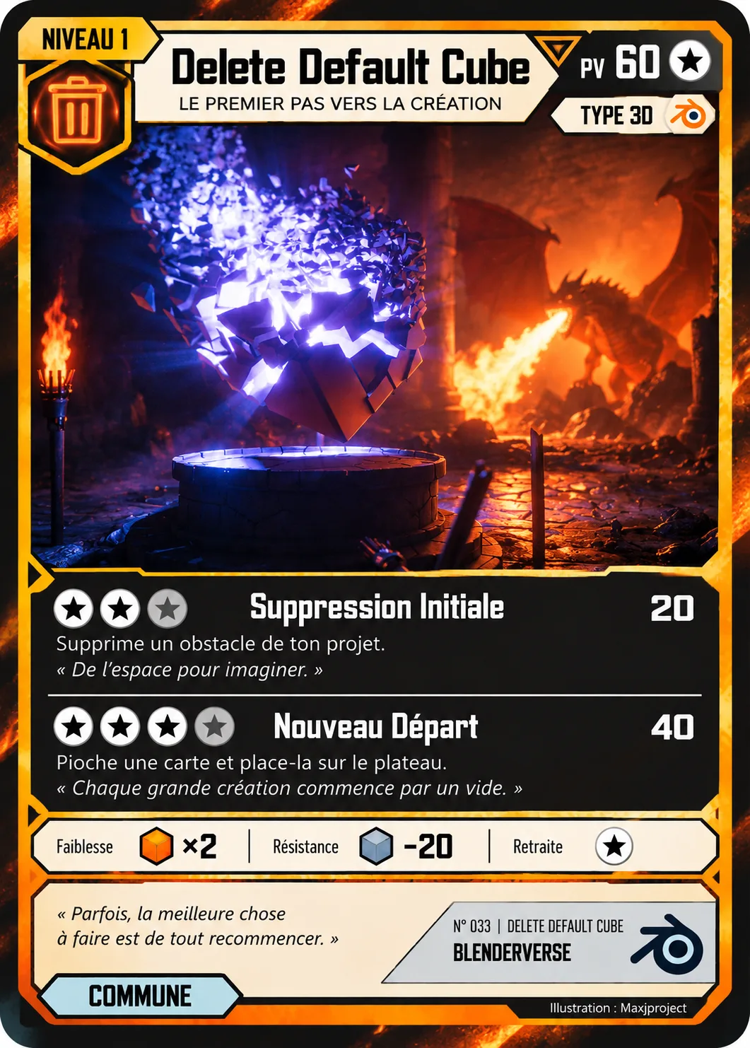Carte Blendermon