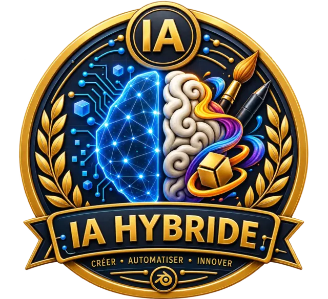 Badge IA Hybride