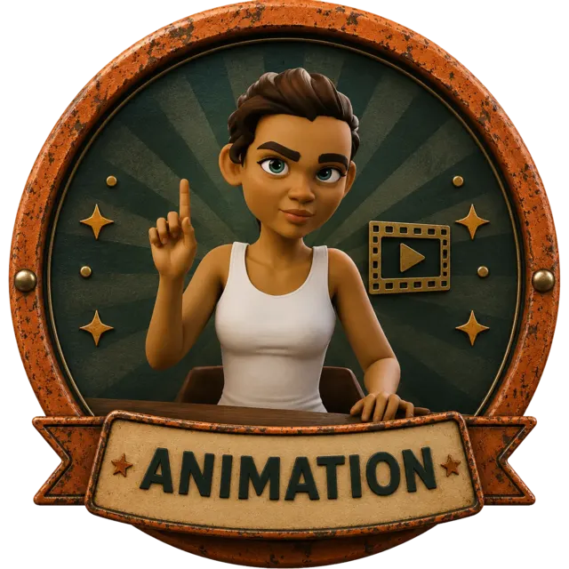 Badge Animation débloqué en fin de formation