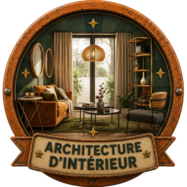 Badge Architecture d'Intérieur